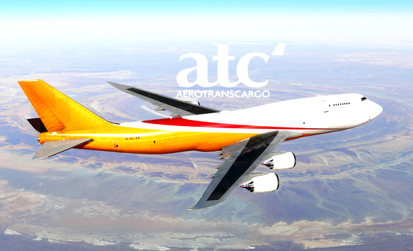 AeroTransCargo 747-8 BDSF ER-BAJ (Centurion Basic Hybrid) - for Microsoft Flight Simulator