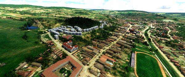 Agnita, Sibiu - for Microsoft Flight Simulator