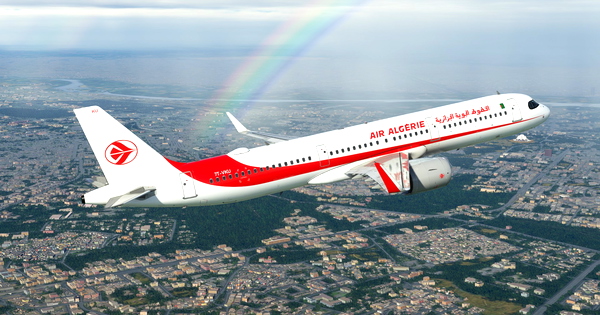 Air Algerie LatinVFR A321 Neo LR leap - for Microsoft Flight Simulator