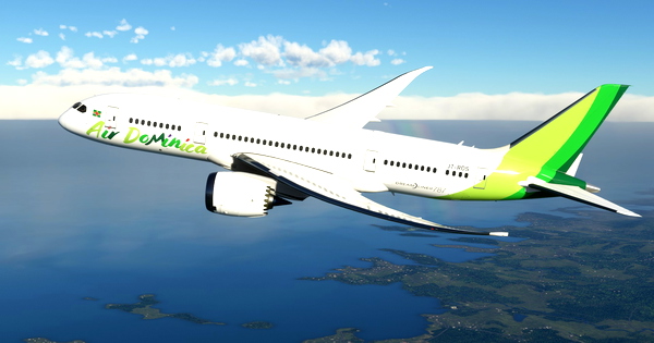 Air Dominica Kuro B787-8 - for Microsoft Flight Simulator