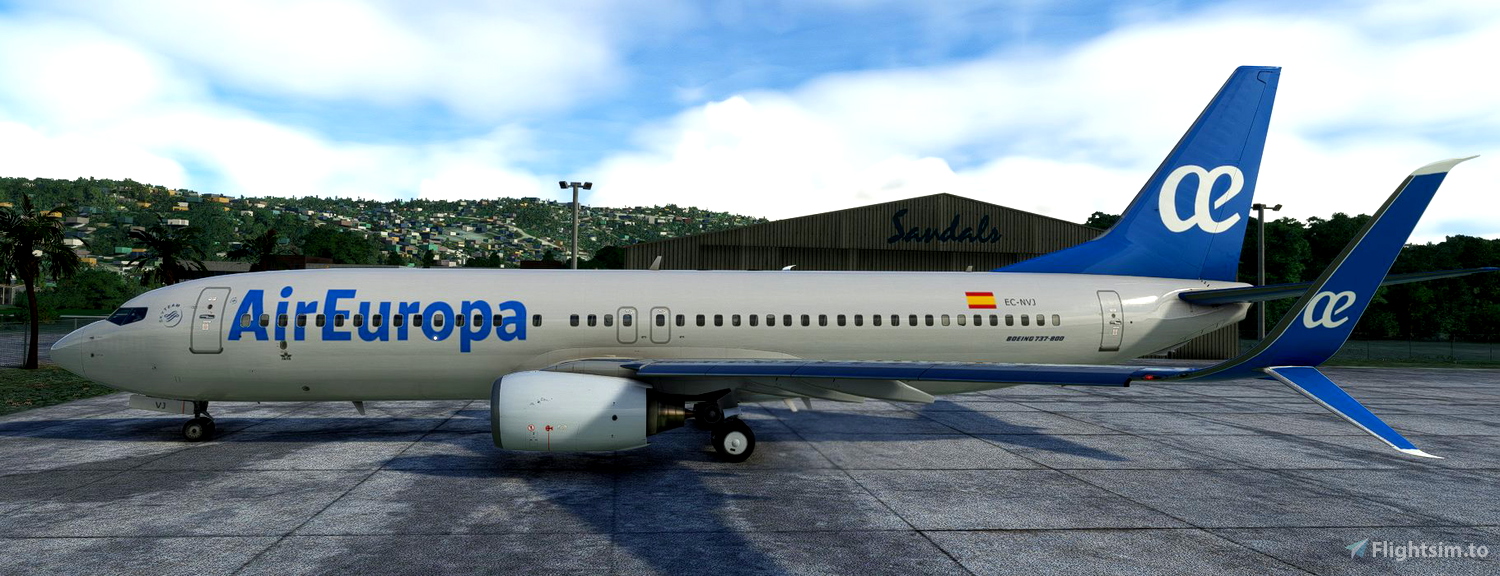 Miami Dolphins Boeing 737-800 for FSX