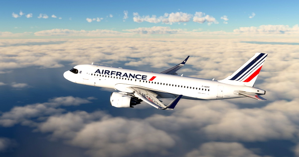 Air France "Champagneux" "2021 livery" Airbus A320 Neo - for Microsoft Flight Simulator