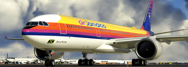 AIR JAMAICA 6Y-JMC "Spirit of New York" 8K - for Microsoft Flight Simulator