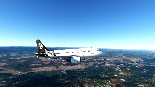 Air New Zealand A319Ceo 8k - for Microsoft Flight Simulator