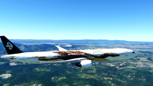 AIR NEW ZEALAND DRAGON 777-300 8K - for Microsoft Flight Simulator