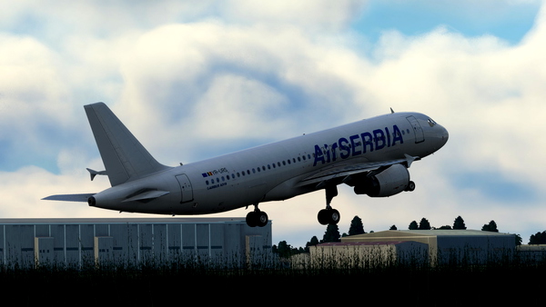 Air Serbia YR-URS (leased from Just Us Air) - for Microsoft Flight Simulator