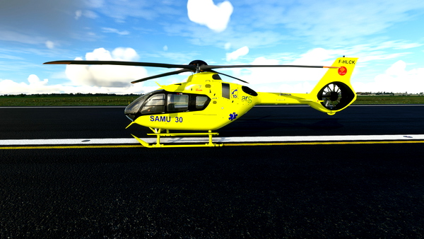 Airbus H135 - SAMU 30 (bis) - for Microsoft Flight Simulator