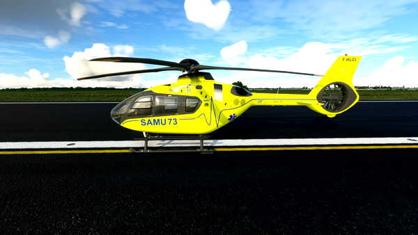 Airbus H135 - SAMU 73 (01/2023) - for Microsoft Flight Simulator
