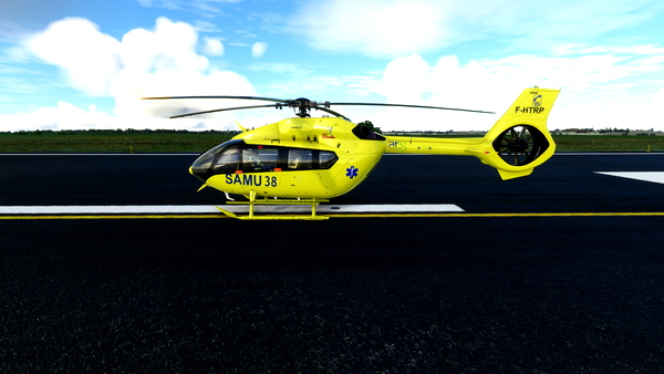 Airbus H145 - SAMU 38 - 01/2023 (version CIV & EMS) - for Microsoft Flight Simulator