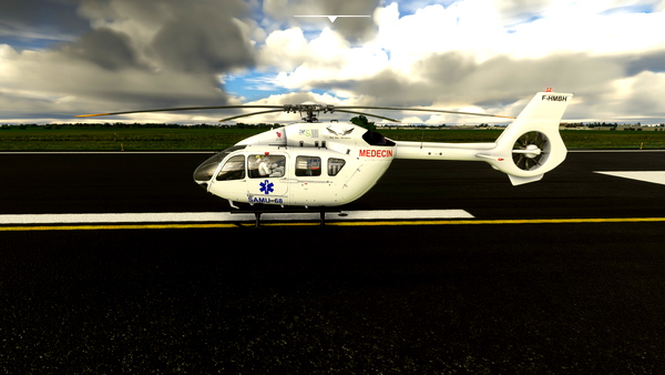 Airbus H145 - SAMU 68 - FICTIF (Version CIV & EMS) - for Microsoft Flight Simulator