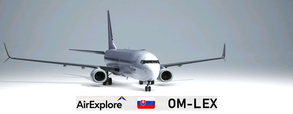 AirExplore B738 PMDG NG3 OM-LEX - for Microsoft Flight Simulator