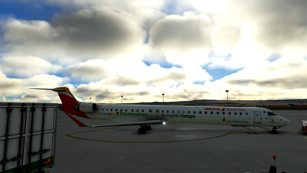 AIRNOSTRUM EC-MSB Extremadura stickers - for Microsoft Flight Simulator