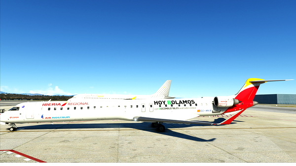 AIRNOSTRUM EC-MXA Biocombustible Stickers - for Microsoft Flight Simulator