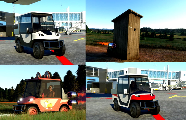 Airport Buggy - for Microsoft Flight Simulator