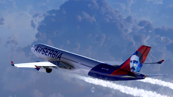 AIRSERBIA PMP - A330 | NIKOLA TESLA - for Microsoft Flight Simulator