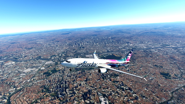 ALASKA AIRLINES (N874AK) - for Microsoft Flight Simulator