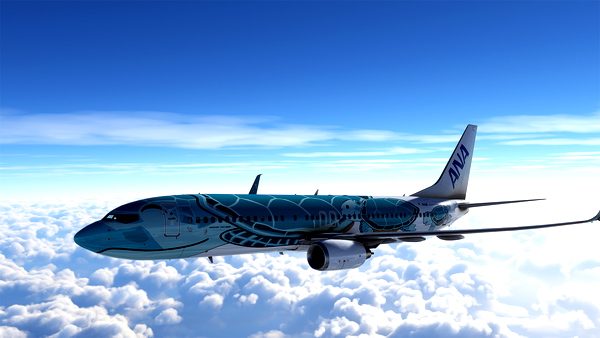 All Nippon Airways (ANA) Flying Honu "Kai" SSW - for Microsoft Flight Simulator
