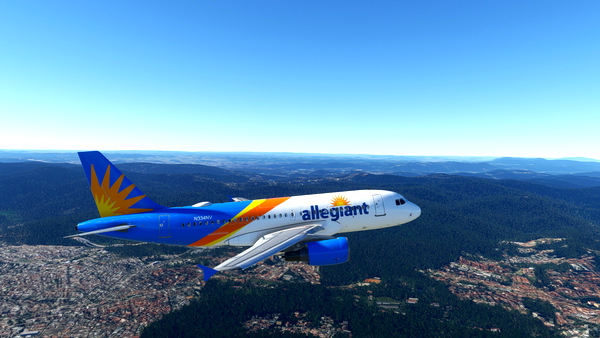 ALLEGIANT A319CEO 8K - for Microsoft Flight Simulator