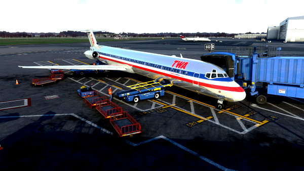 American / TWA - Fly The Maddog X - for Microsoft Flight Simulator