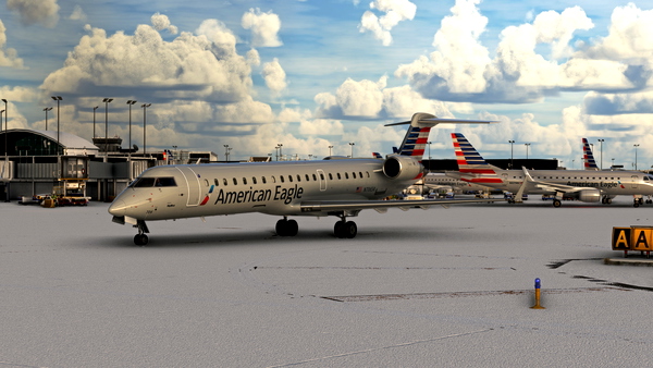 American Eagle - Aerosoft CRJ-500 - for Microsoft Flight Simulator