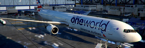 AMERICAN MEMBER OF ONE WORLD - for Microsoft Flight Simulator