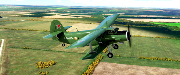 An-2 DOSAAF (ДОСААФ) RF-02354 - for Microsoft Flight Simulator