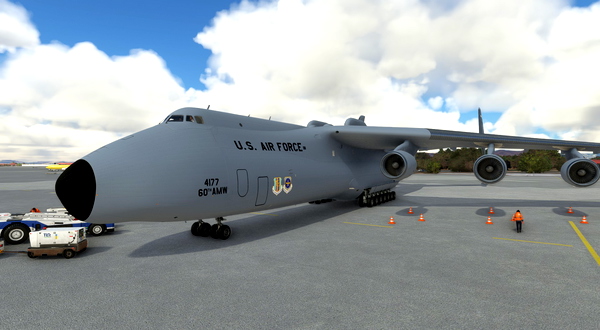 AN-225 60th AMW Travis AFB v2 - for Microsoft Flight Simulator
