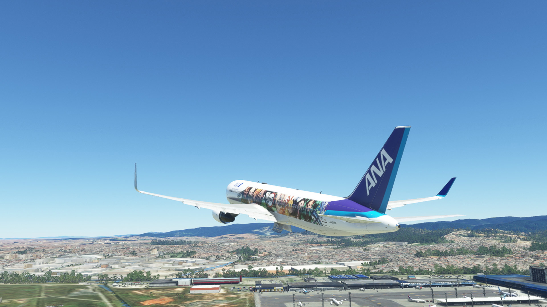 ANA KIMETSU 767-300 8K のために Microsoft Flight Simulator | MSFS