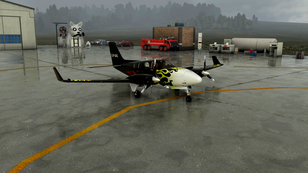 Analog Default Livery 01 (flame) & kenmore - for Microsoft Flight Simulator