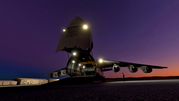 Fictional Antonov AN-225 Mil (Exterior and Interior) - for Microsoft Flight Simulator