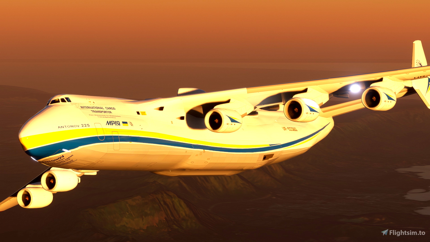 Flying world's largest aircraft An-225 Mriya now available in Microsoft  Flight Simulator - We Are Ukraine