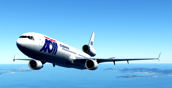 AOM Cubana - Skysim MD-11 - for Microsoft Flight Simulator