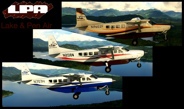 Asobo & Black Square C208 Lake & Pen Air Pack - for Microsoft Flight Simulator