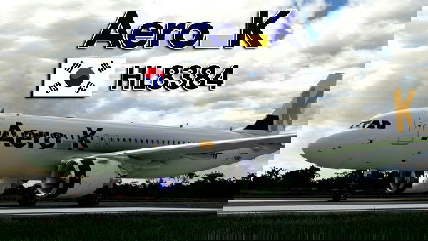Asobo Airbus A320neo Aero K "HL8384" - for Microsoft Flight Simulator