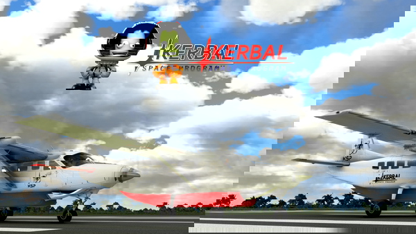 Asobo and Black Square Cessna Caravan 208 B Kerbal Space Program (Fictional) - for Microsoft Flight Simulator