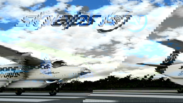 Asobo and Black Square Cessna Caravan 208 B SkyAlps "9H-EVZ" (Fictional) - for Microsoft Flight Simulator