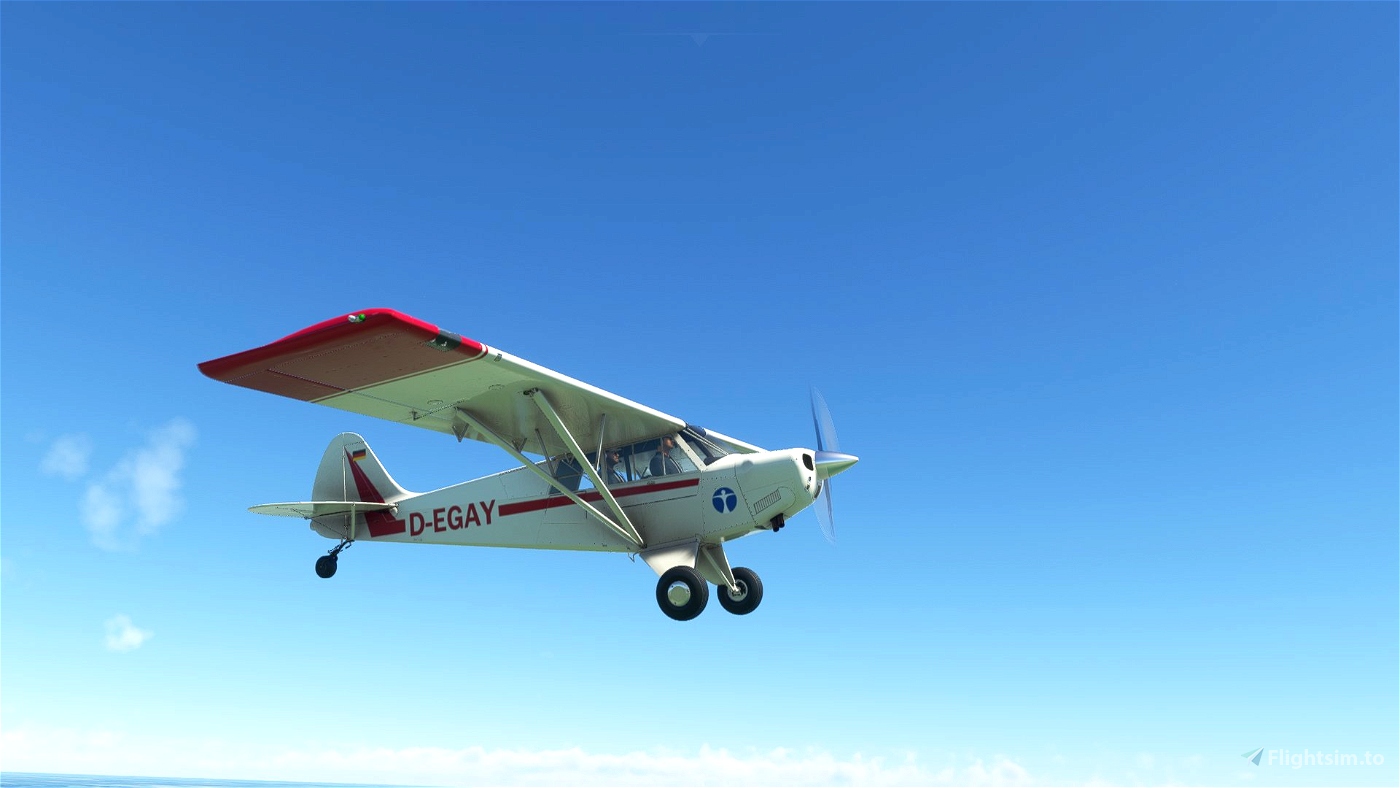 Asobo Aviat Husky A-1 D-EGAY for Microsoft Flight Simulator | MSFS