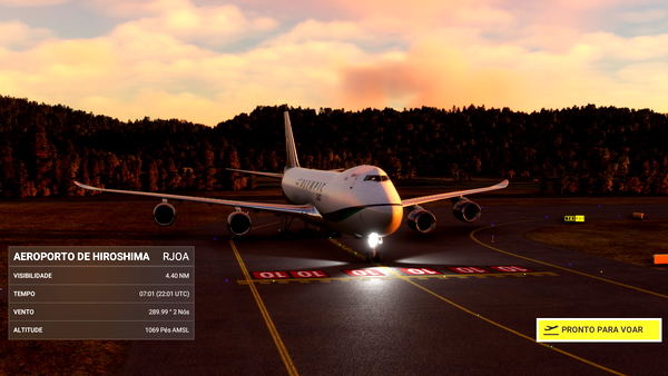 Asobo Boeing 747-8F Olympic Air Cargo 4K - for Microsoft Flight Simulator