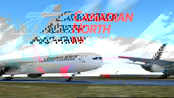 Asobo Boeing 787-10 Canadian North "C-FHNH" - for Microsoft Flight Simulator