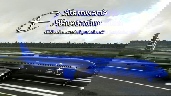Asobo Boeing 787-10 Sternwarte Planetarium (Fictional) - for Microsoft Flight Simulator