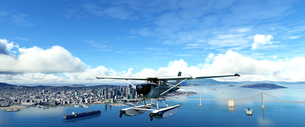 Asobo C172SP Classic Floats Realism Mod - for Microsoft Flight Simulator