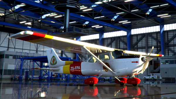 Asobo Cessna 172SP Skyhawk AS1000 "ZS-FPA" - for Microsoft Flight Simulator