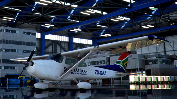 Asobo Cessna 172SP Skyhawk AS1000 "ZS-SAA" - for Microsoft Flight Simulator