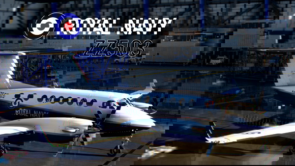 Asobo King Air 350i Royal Air Force "ZZ503" - for Microsoft Flight Simulator