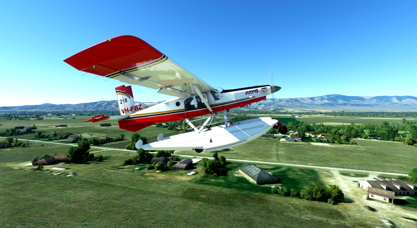 Asobo PC-6 Floats Pay's Bomber 218 - for Microsoft Flight Simulator