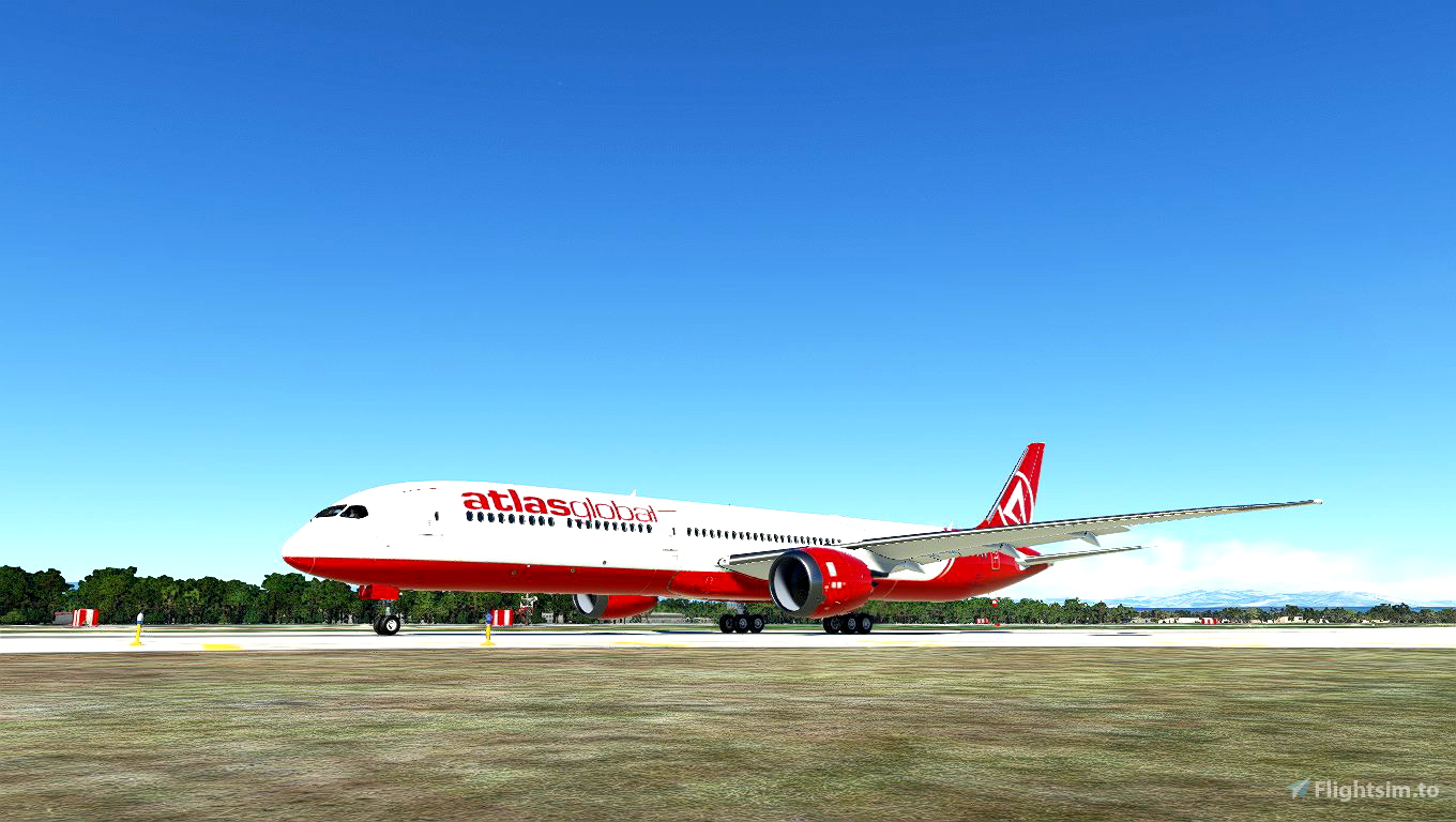 Atlasglobal Airlines Boeing 787-x For Microsoft Flight Simulator 