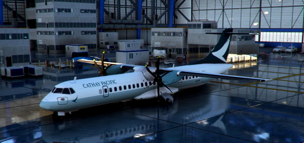 Cathay Pacific ATR 72 - for Microsoft Flight Simulator