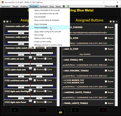 Audio checklist for WB-Sim/JPLogistics Cessna 152 to be used with Axis And Ohs (AAO) - for Microsoft Flight Simulator