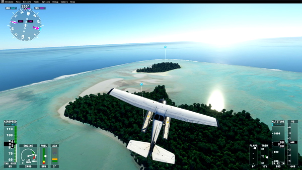 Austral Island PACK LIGHT - for Microsoft Flight Simulator