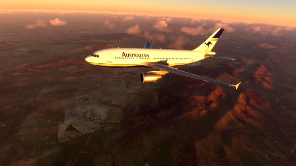Australian Airlines A310 (Fictional) - for Microsoft Flight Simulator